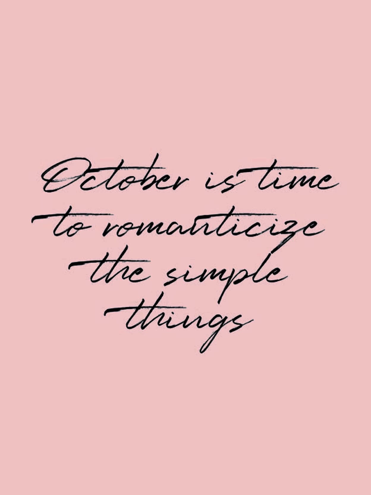 Everything is worth romanticizing this time of year 🍂