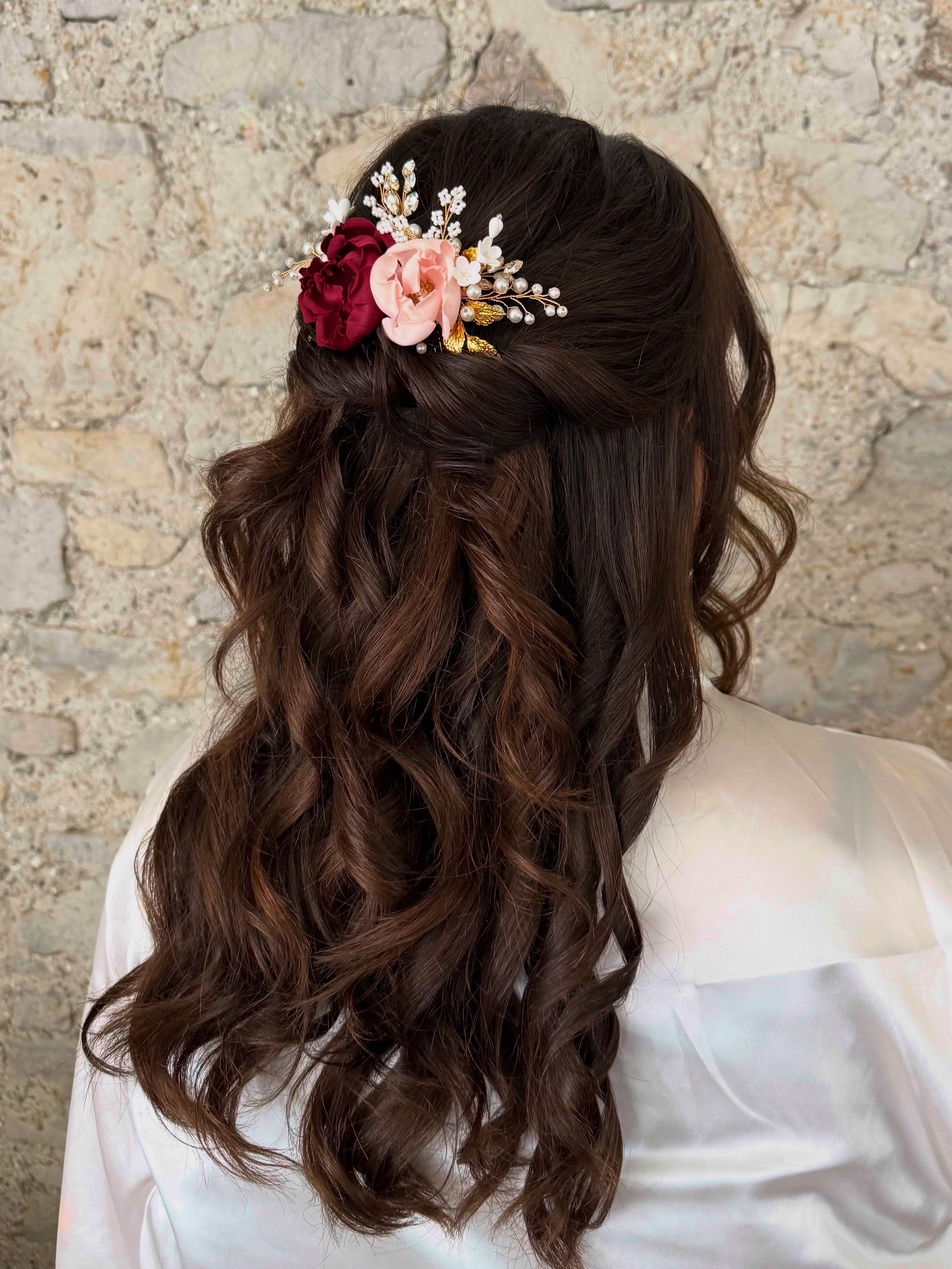 Bridal updo 🤍