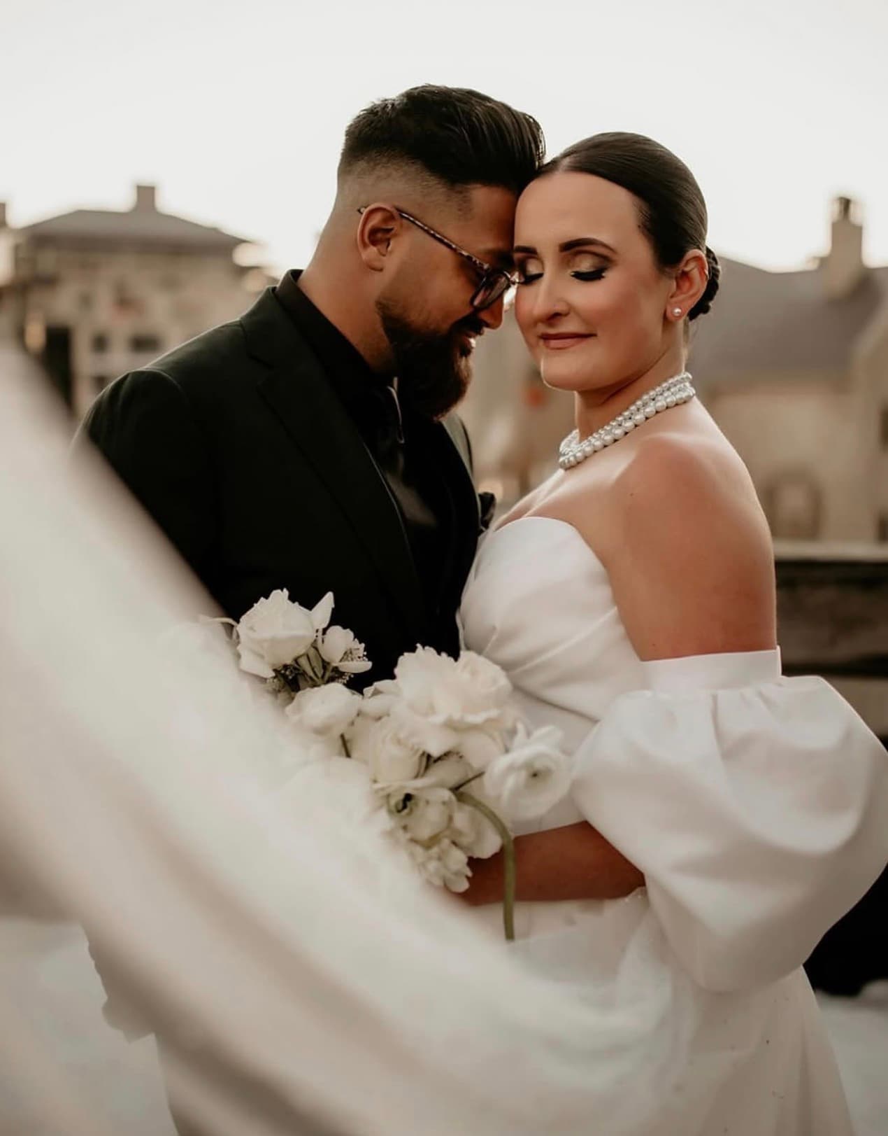 Bridal hair and makeup at Elora Mill