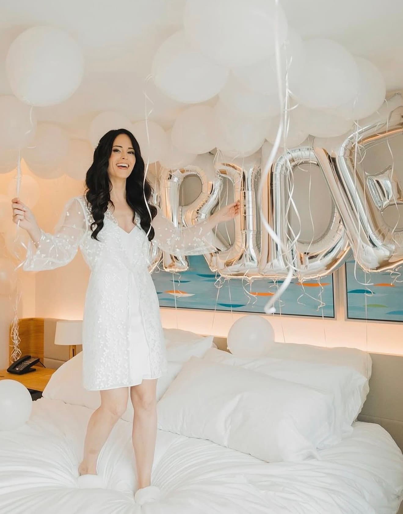 Bridal hair and makeup at The Pearle Hotel & Spa