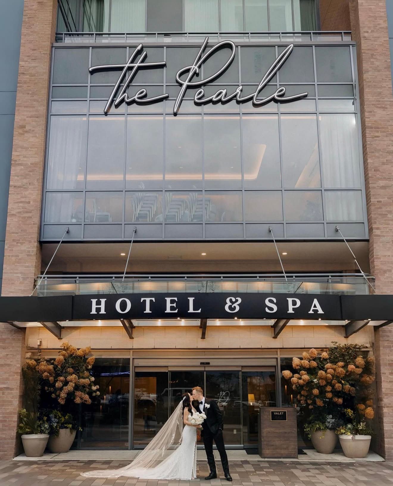 Bridal hair and makeup at The Pearle Hotel & Spa